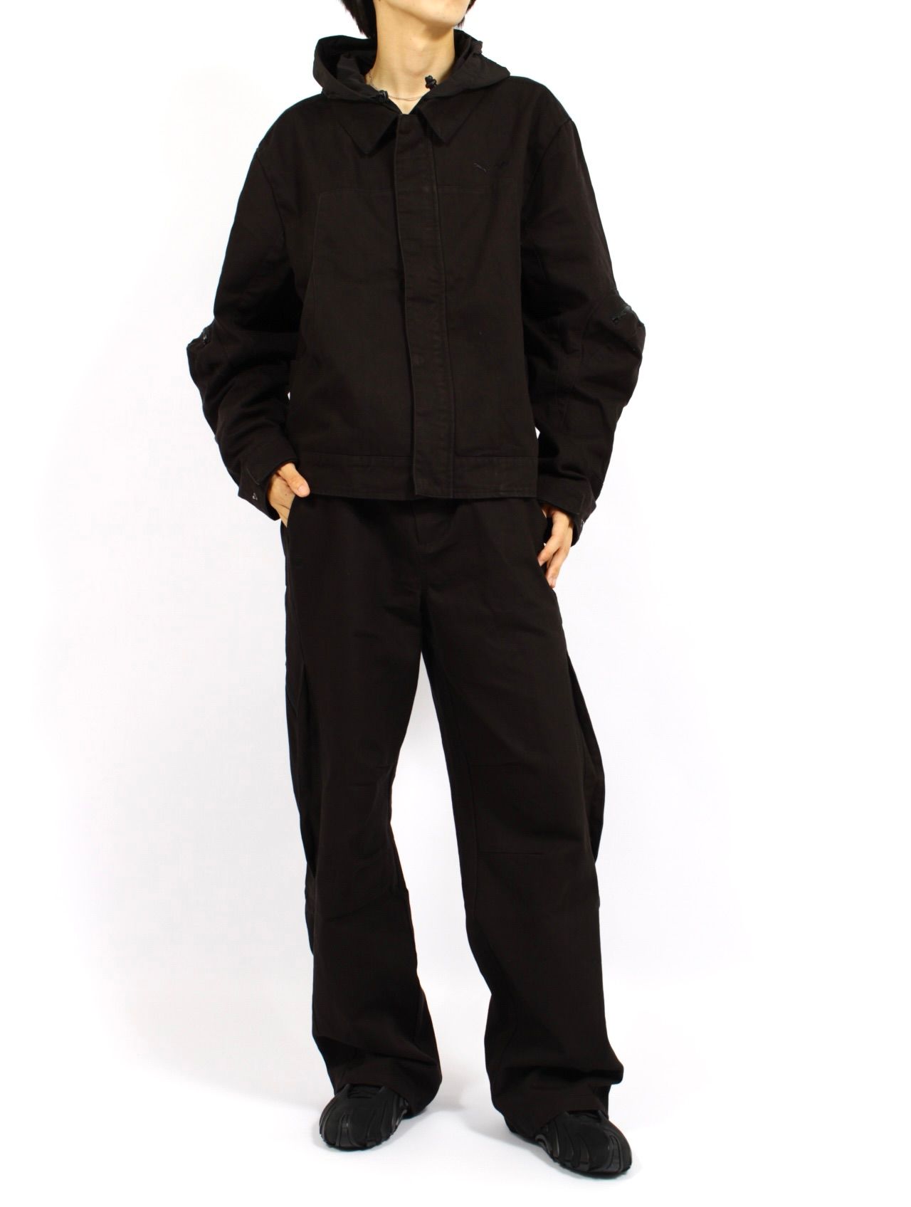 【25AW】プーマ × サンサンギア CLRT パンツ / PUMA ×SAN SAN GEAR CLRT PANTS / ブラック