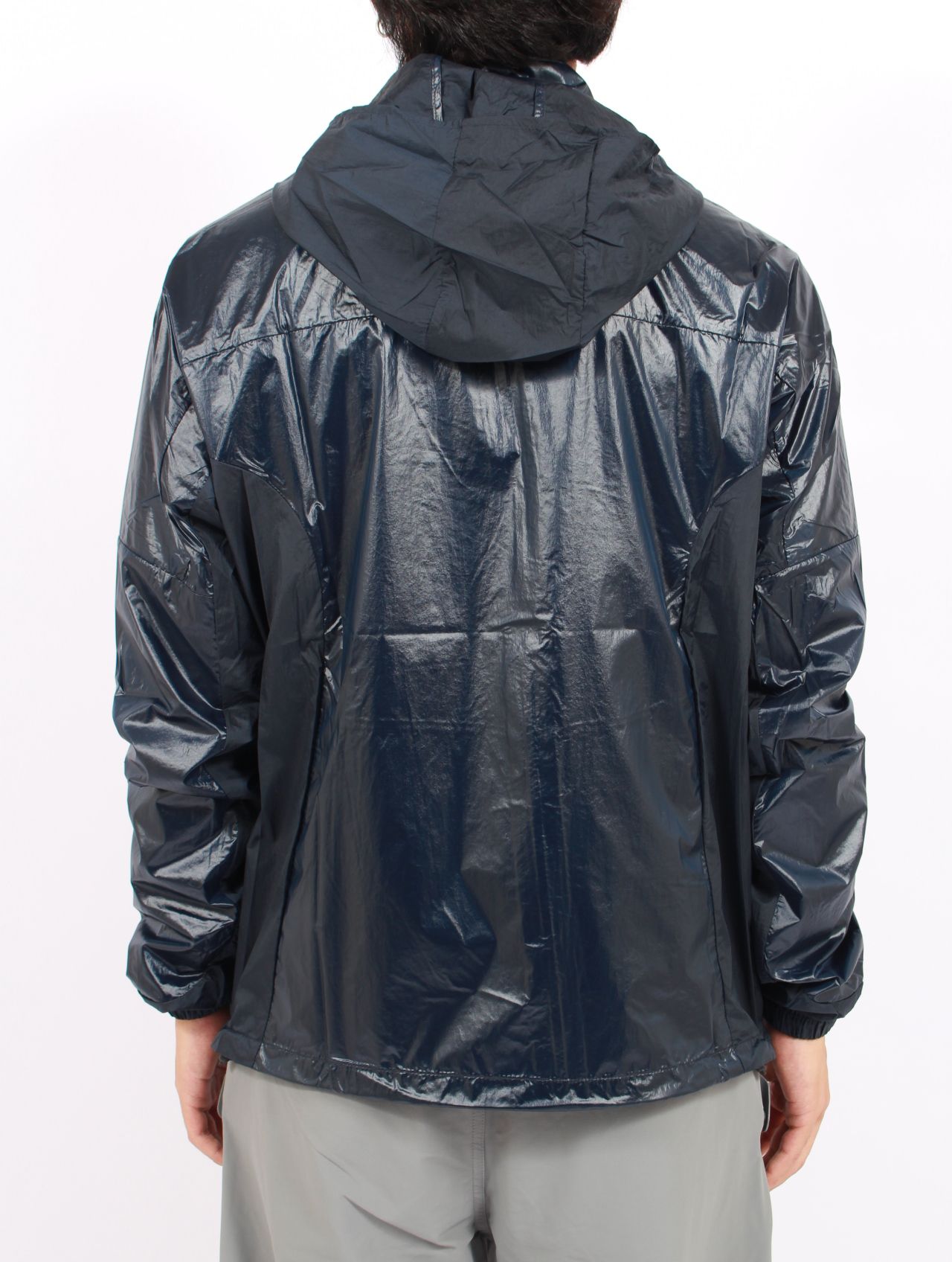 【25AW】シャイニーナイロン ラスター ジャケット / LUSTER JACKET / ネイビー