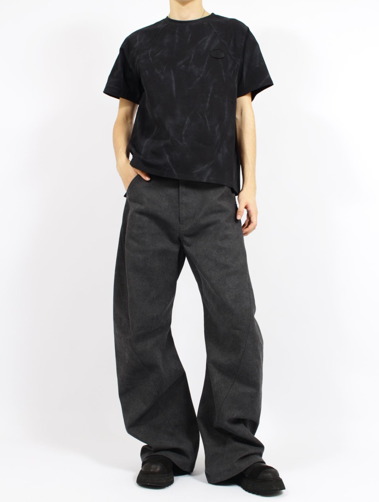 【26SS】 ベーシック ラグラン スリーブ Tシャツ / BASIC RAGLAN SLEEVES / ブラック