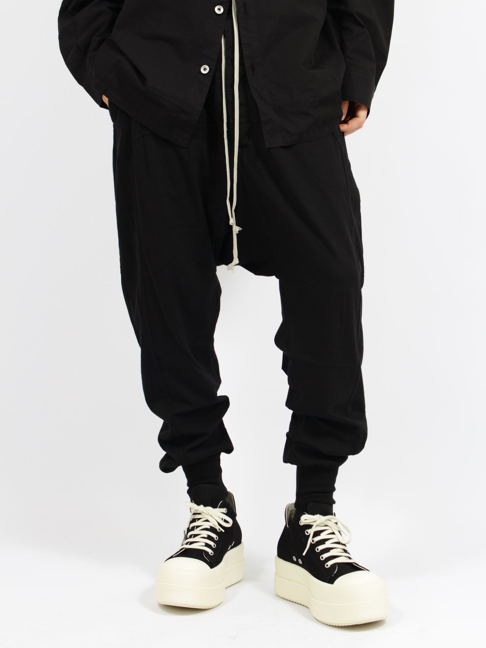 【26SS】プリズナー ドローストリング サルエル パンツ / PRISONER DRAWSTRING / ブラック