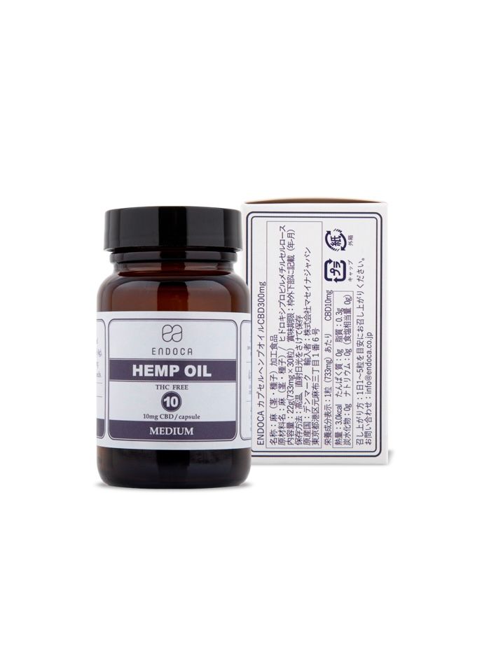 カプセル ヘンプオイル / HEMP OIL CAPSULES /300mg