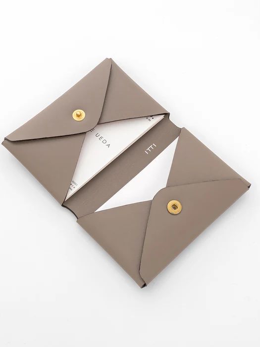 ヘリー カードケース 40 カウレザー 名刺ケース / HERRIE CARD CASE 40 RAPTO / トープ