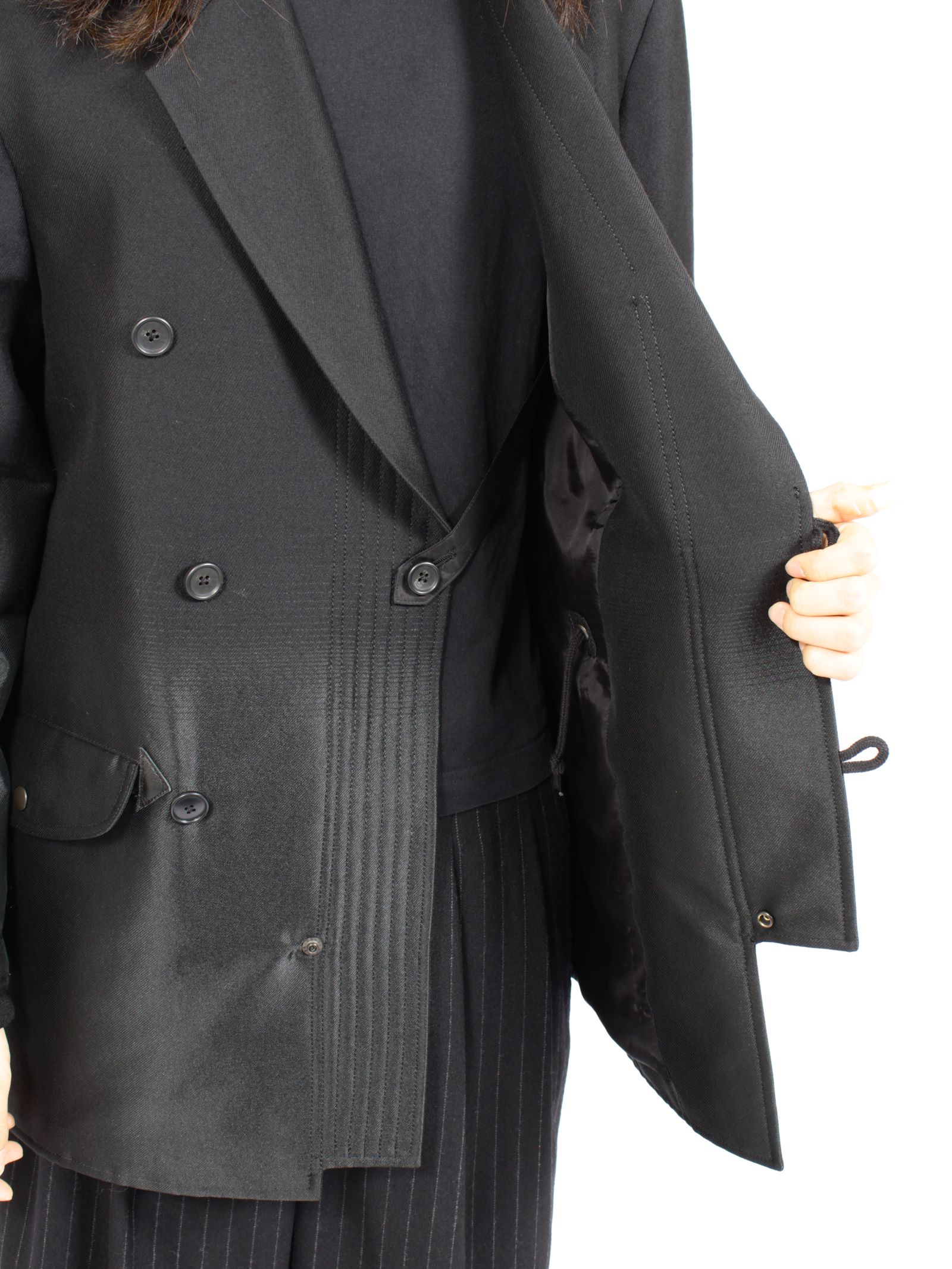 【26AW】テーラード エヌ スリービー ジャケット / TAILORED N-3B JACKET / ブラック