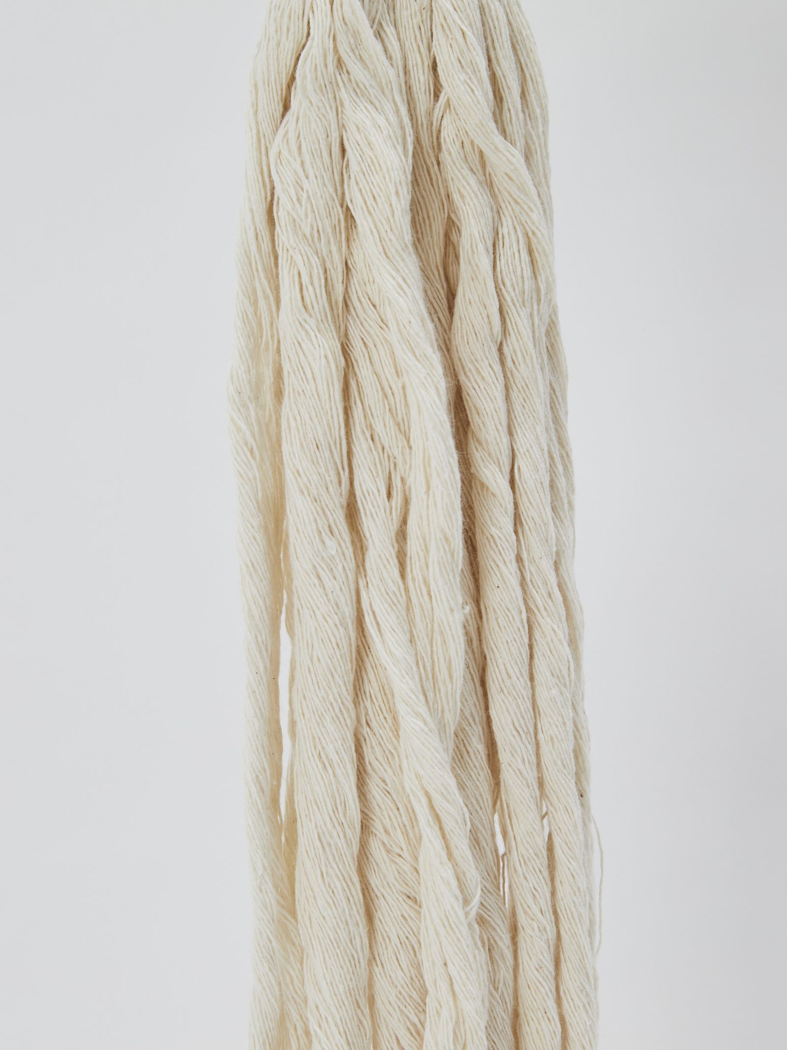 ”COA.”別注 壁掛け フラワーベース / KAKI-OSU:MACRAME FLOWER VASE / ホワイト