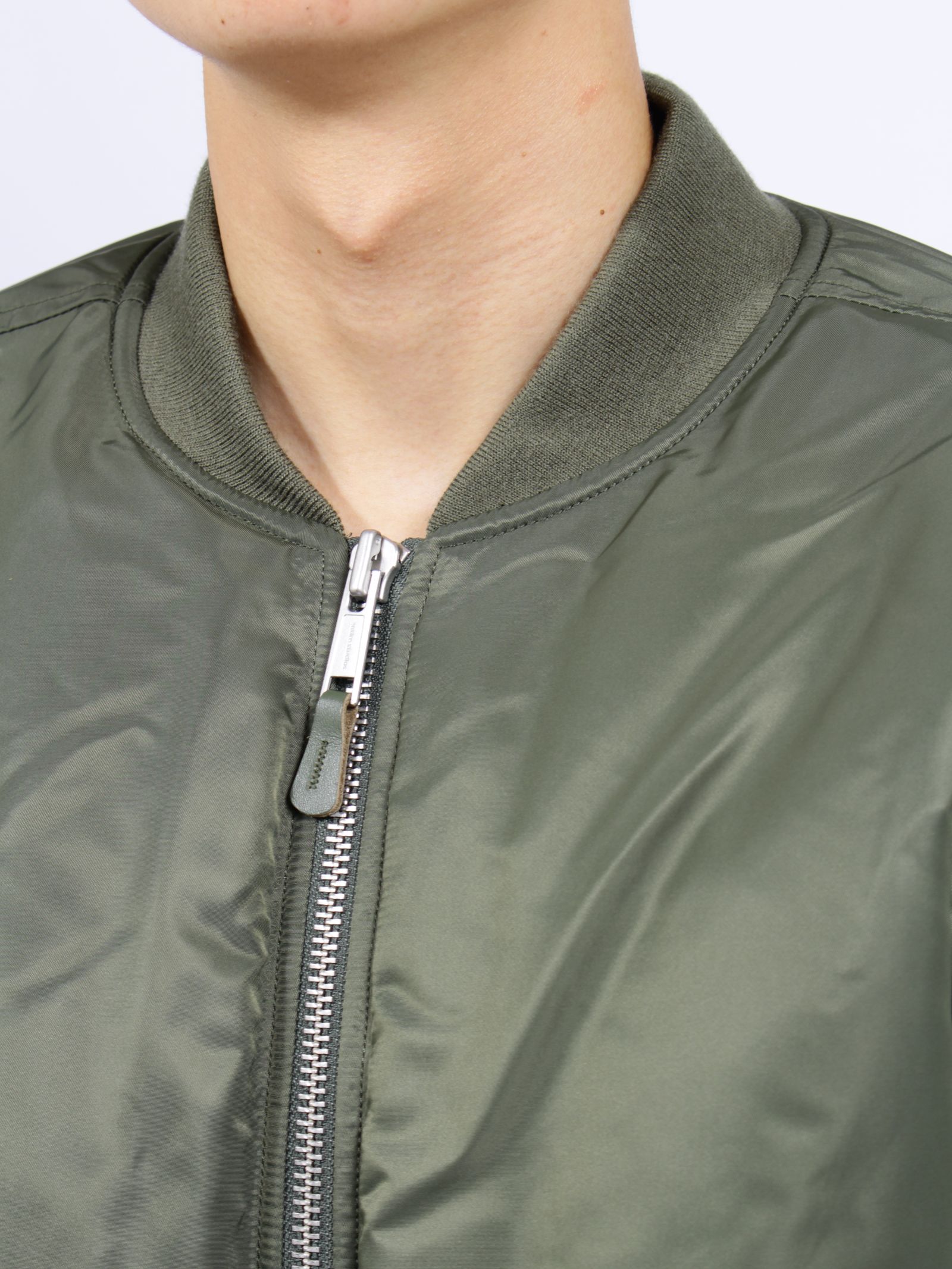 クロップド ブロード ボンバー / CROPPED BROAD BOMBER / KHAKI(カーキ)
