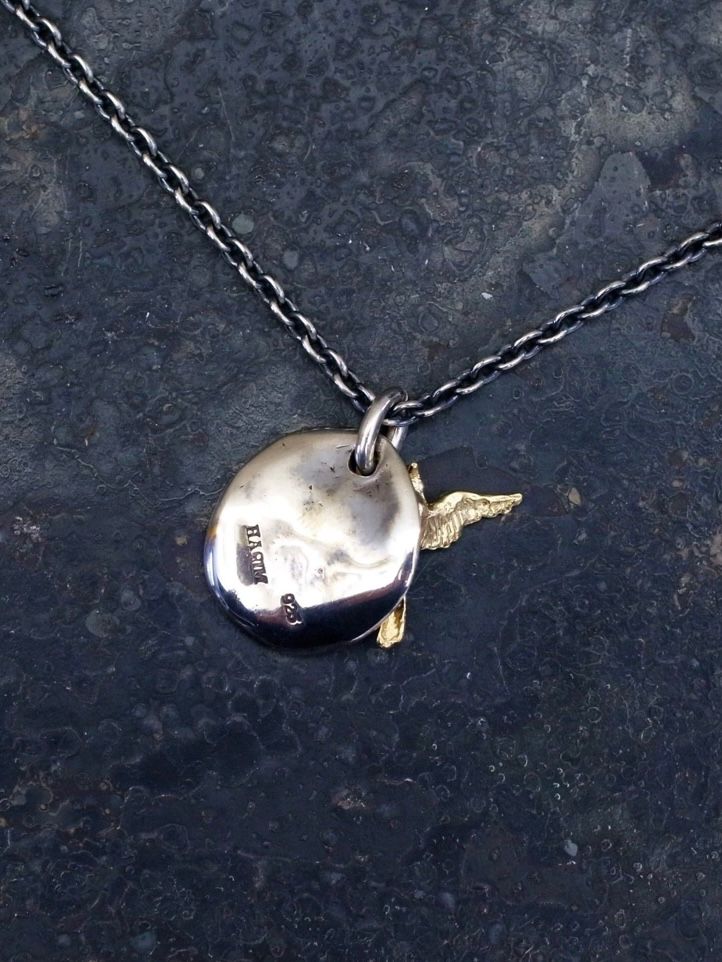 デイ ブレーカー ペンダント / DAY BREAKER PENDANT 【NIGHT AND BIRD】 NECKLACE / シルバー × ゴールド