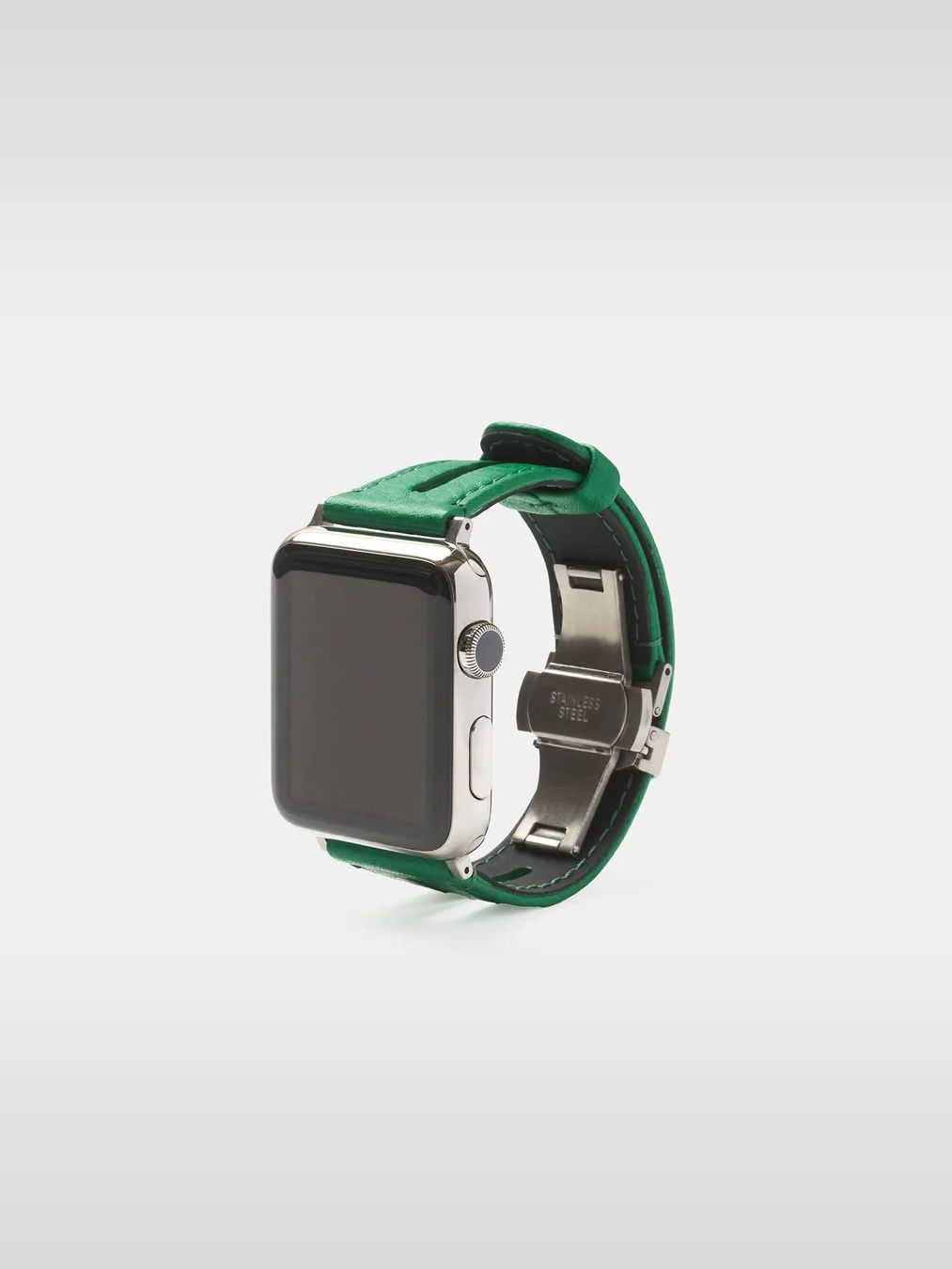レザー ハイブリッド バンド Dバックル for Apple Watch / Apple Watch BAND D BUCKLE / ジョリーグリーン