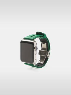 レザー ハイブリッド バンド Dバックル for Apple Watch / Apple Watch BAND D BUCKLE / ジョリーグリーン