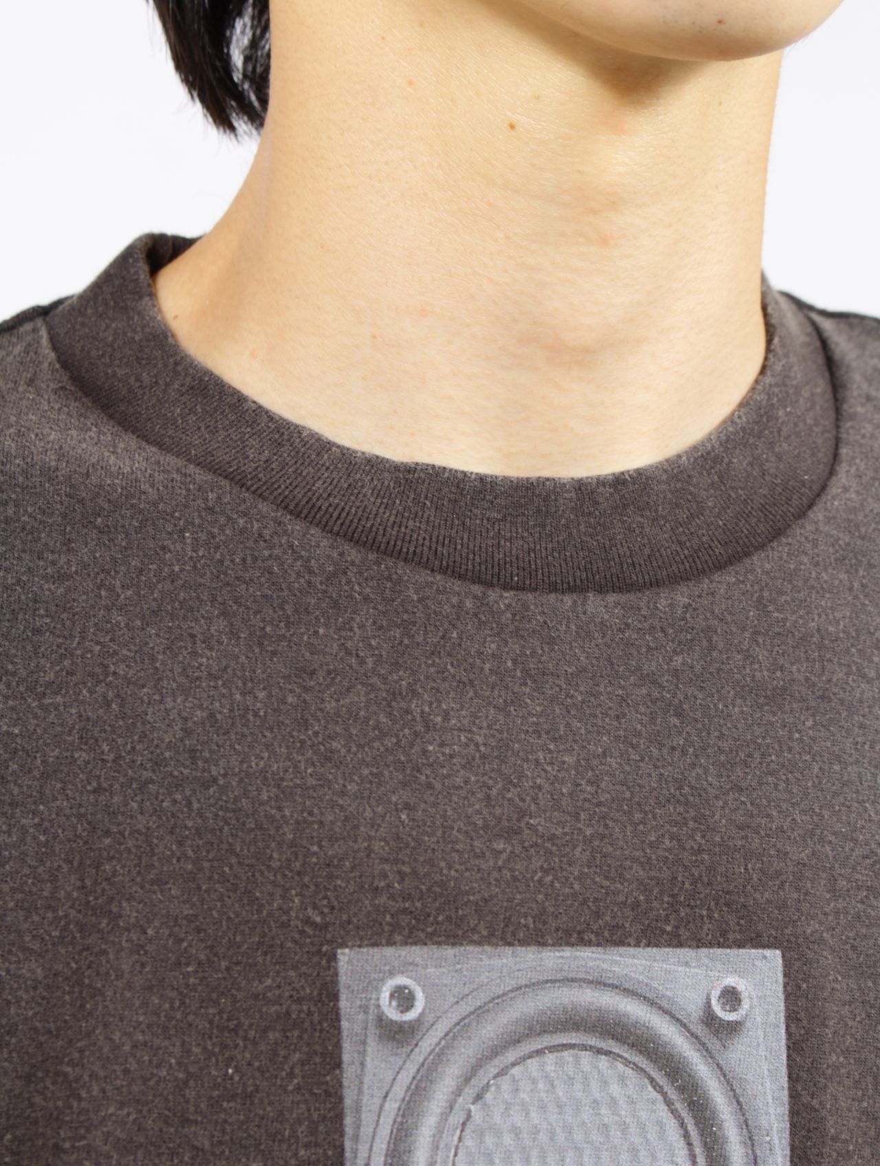 【25AW】スピーカー グラフィック Tシャツ 半袖 カットソー  / SPEAKER T-SHIRTS / ブラック