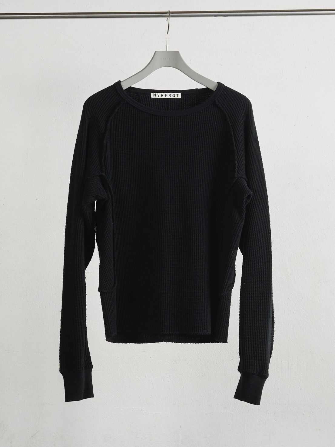 【NVRFRGT】24AW サーマル ロングスリーブ NVRFRGT＞ワッフル サーマル ロングスリーブ