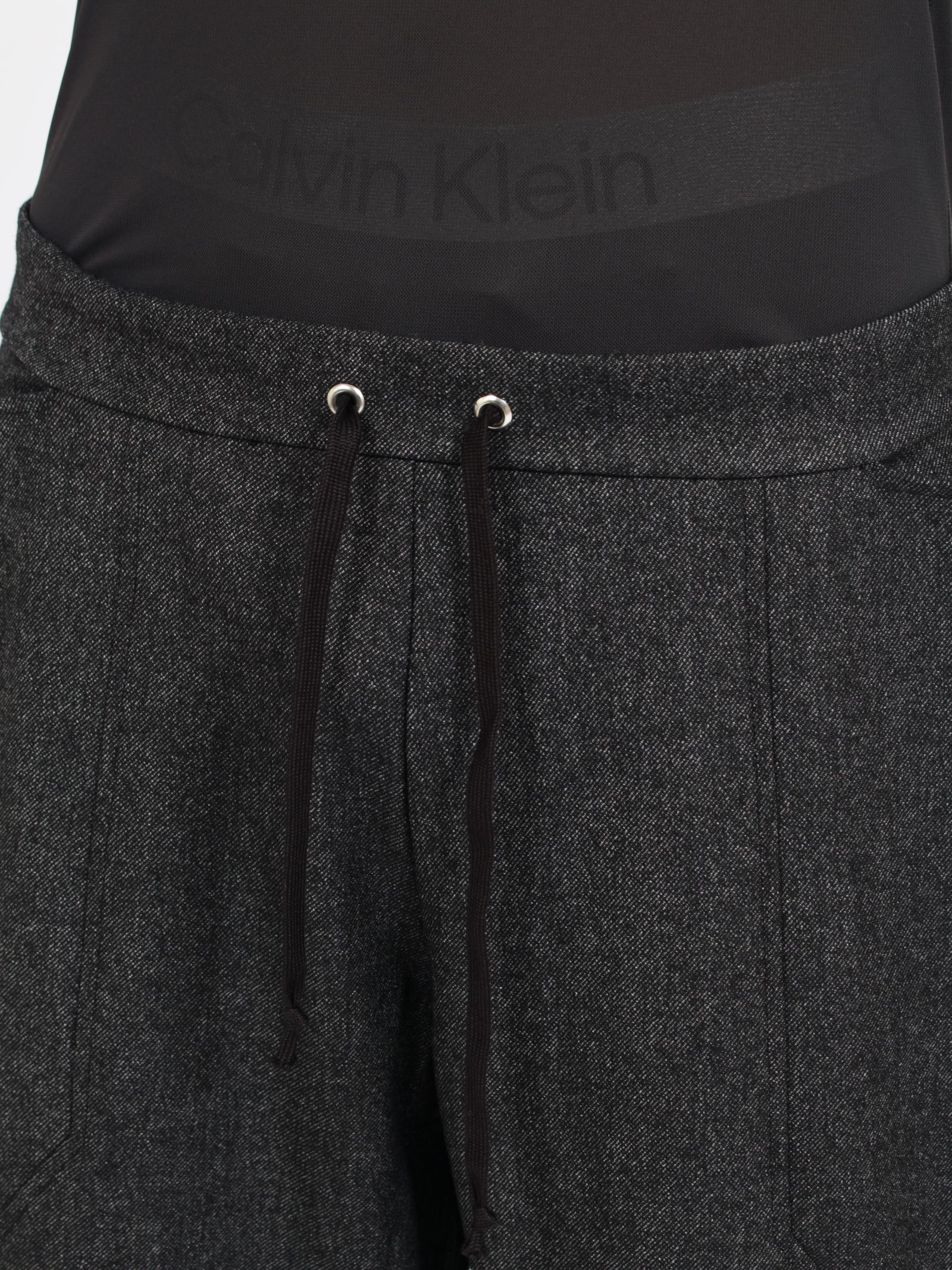 【26AW】6 ポケット パネル スウェットパンツ ウール / 6 POCKET PANEL SWP WOOL / ブラック