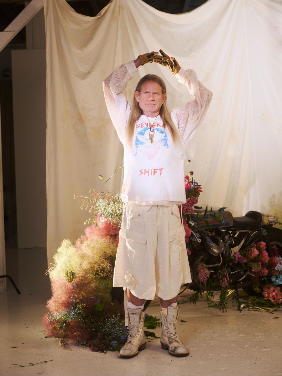 シフト ファーマー ティー ノースリーブ シャツ / SHIFT FARMER TEE / ホワイト