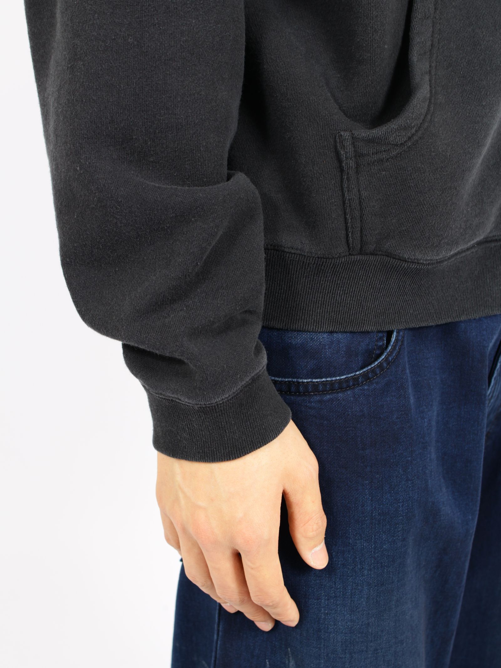 【26AW】ディストーテッド・ガール・ジップアップ・フーディ /"DISTORTED Girl" Zip-up Hoodie /ブラック