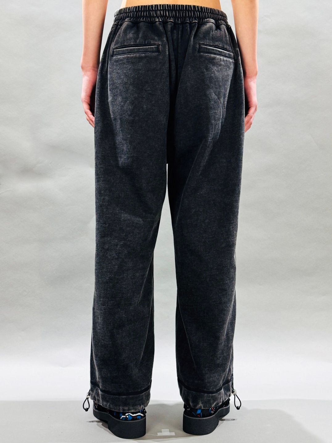 【25AW】ベーシック アシッド スウェット パンツ / BASIC ACID SWEAT PANTS / ブラック