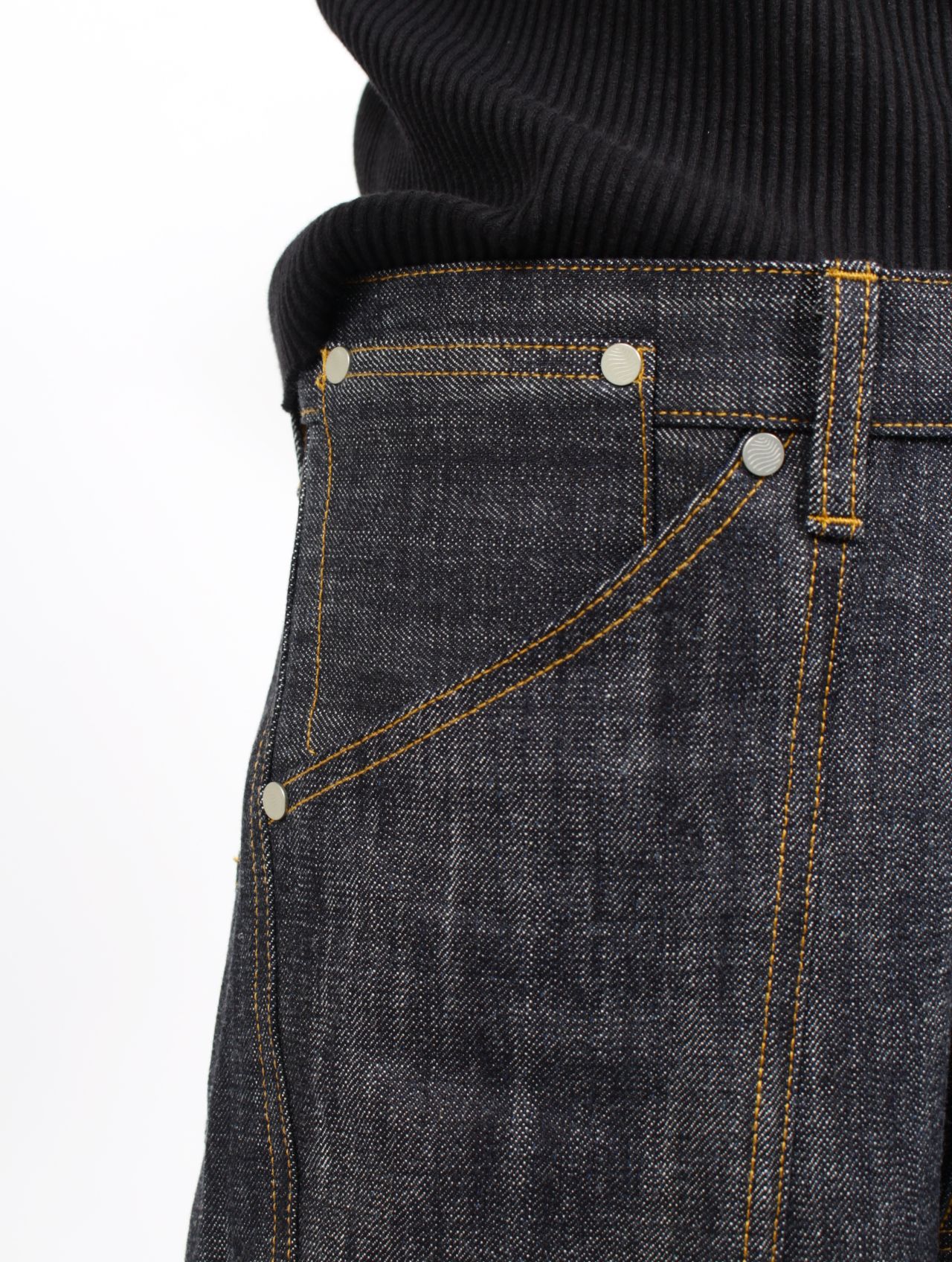 【26SS】 3D ツイステッド デニム ショーツ / 3D TWISTED JORTS / RAW INDIGO (ロー インディゴ)