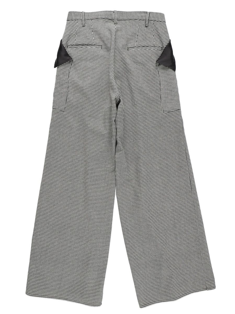 sulvam - 【22AW】フラップ ワイドスラックス / Wide trousers / ブラック | STORY