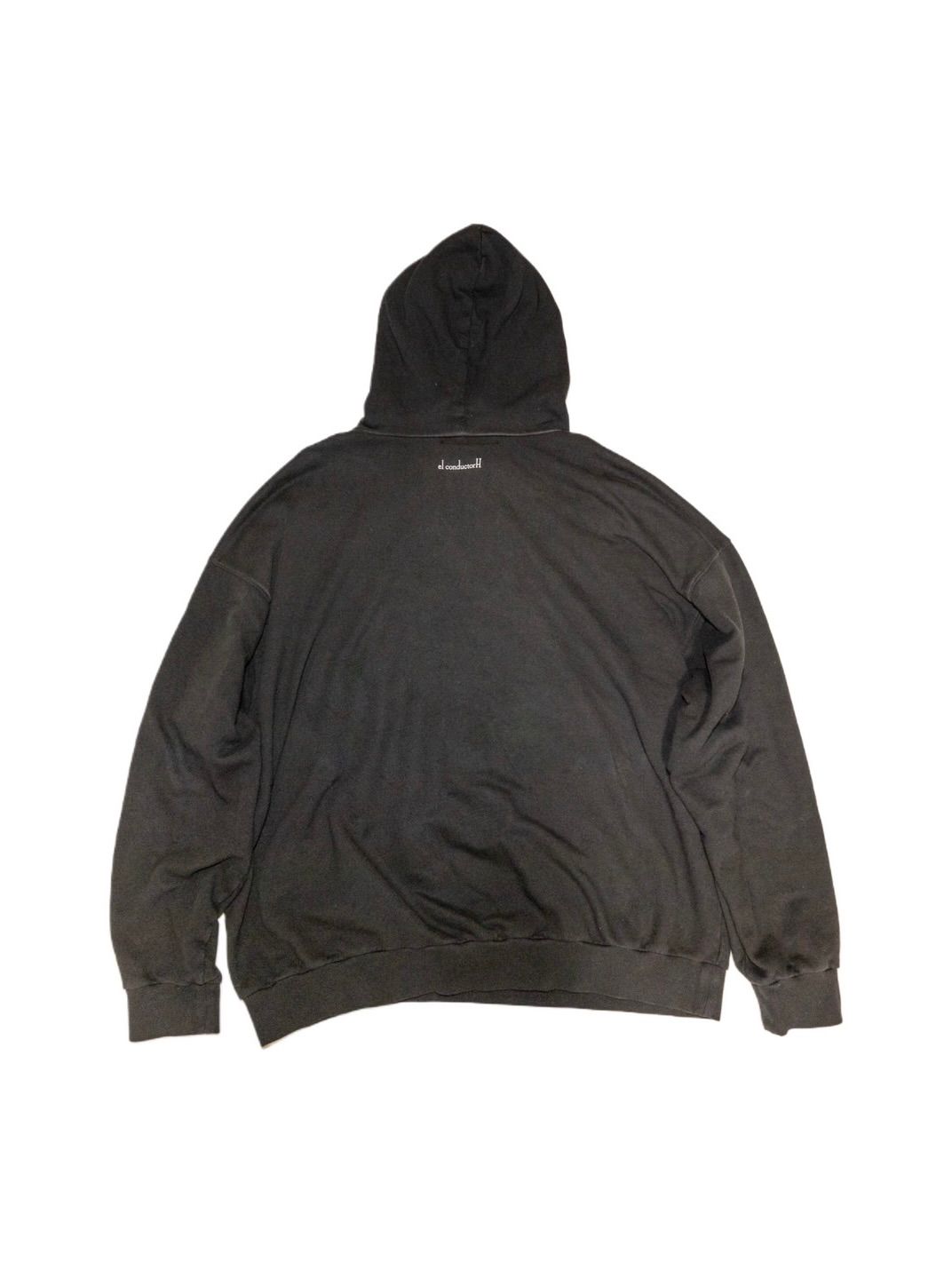 【13日の金曜日コラボ】ヴィンテージ エフェクト フーディー / x FRIDAY THE 13TH VINTAGE EFFECT HOODIE / ブラック