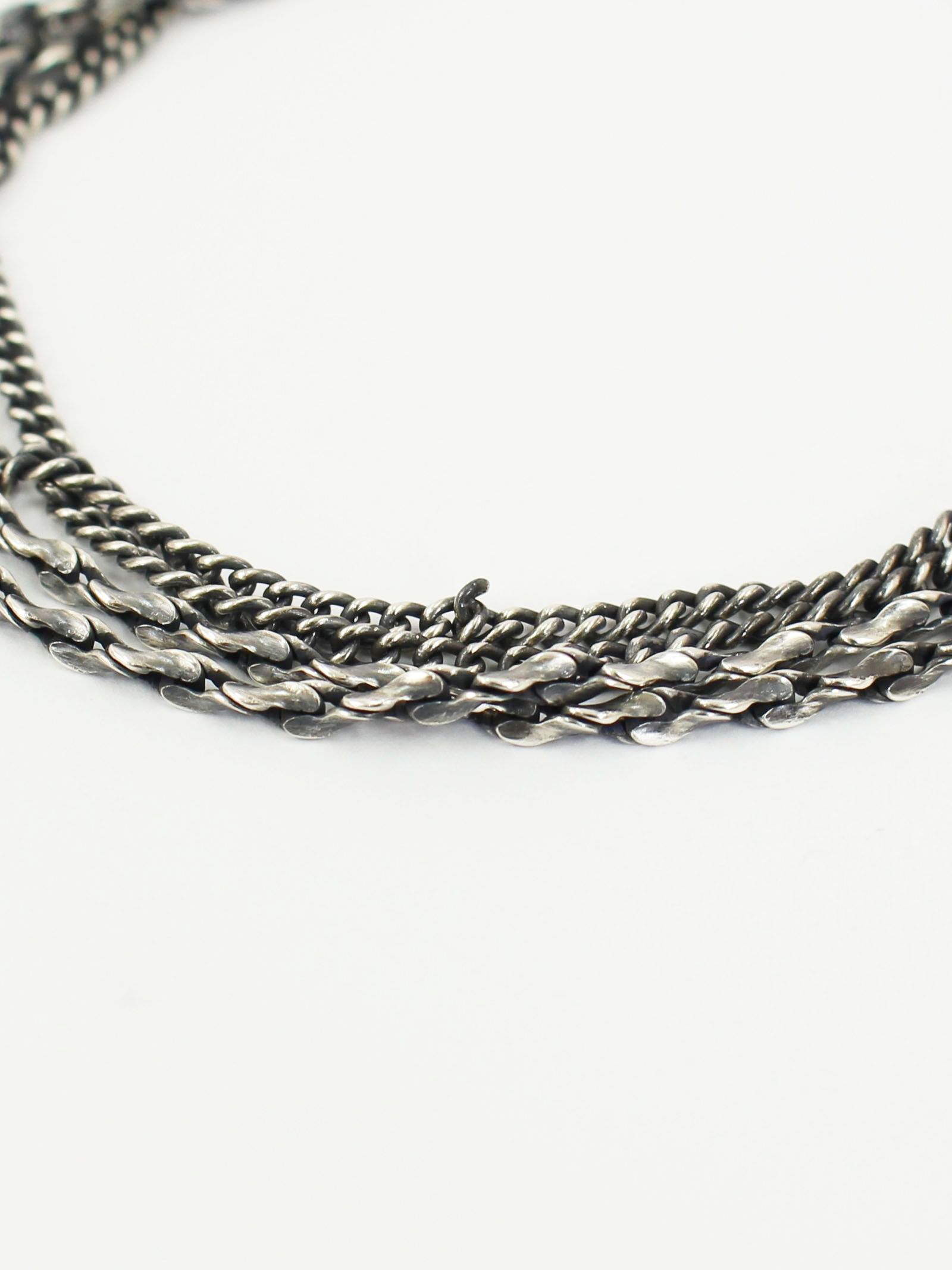 【YOASOBI AYASEさん着用】【取り寄せ】シルバーチェーン ネックレス&ブレスレット / SILVER CHAIN NECKLACE / シルバー