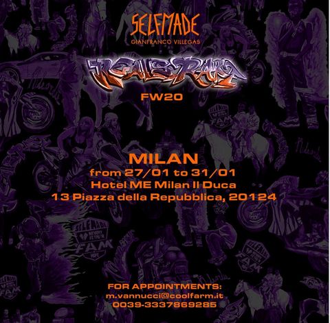 "SELF MADE BY GIANFRANCO VILLEGAS"2020AW 発売開始!!