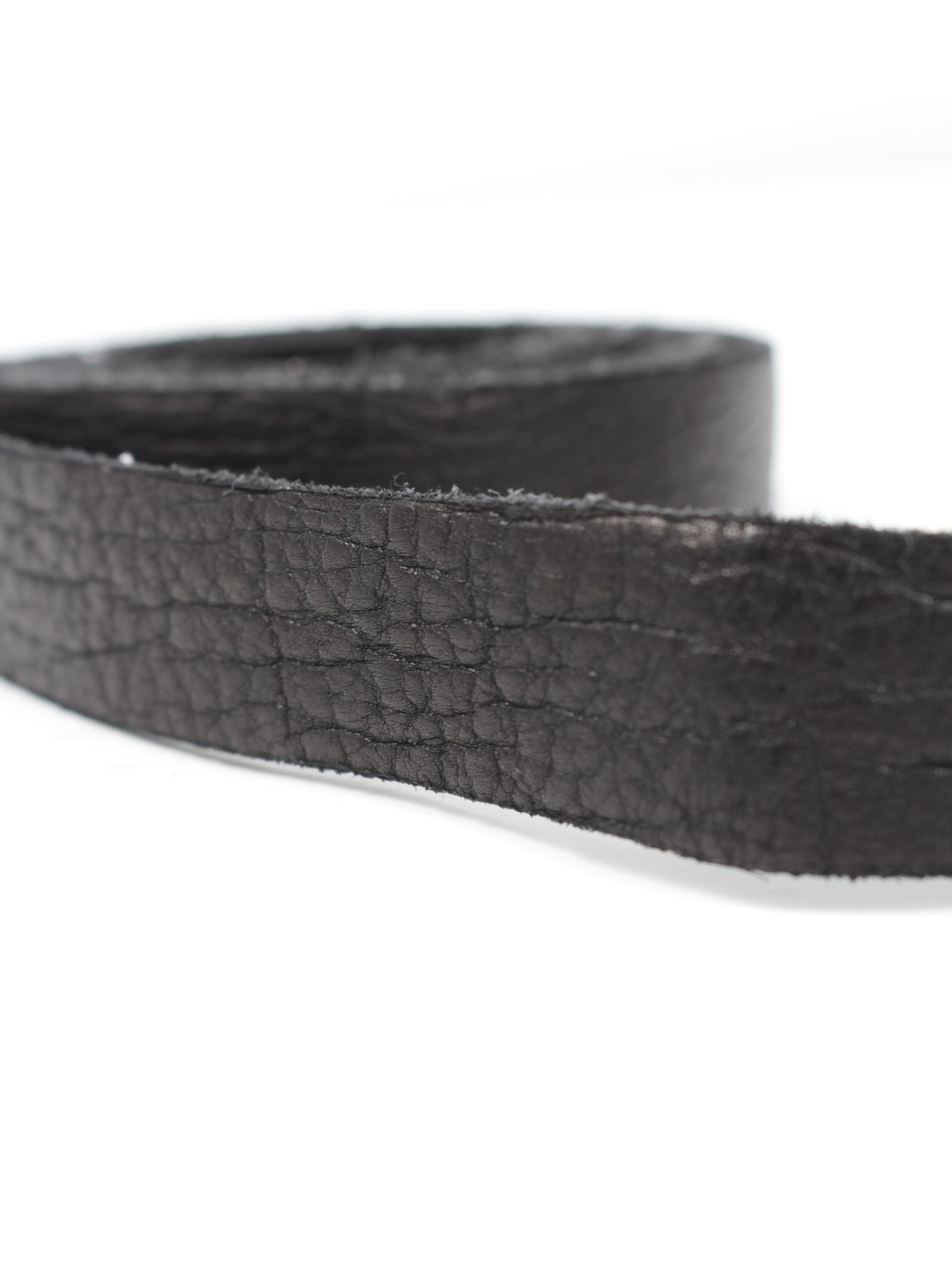 GUIDI - 【BLT0】バイソン レザー ベルト / UNISEX LEATHER BELT / ブラック | STORY