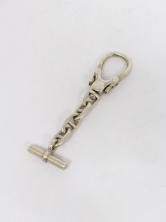 【HERMES VINTAGE】 90'S キーリング シルバー925 / KEY RING / シルバー