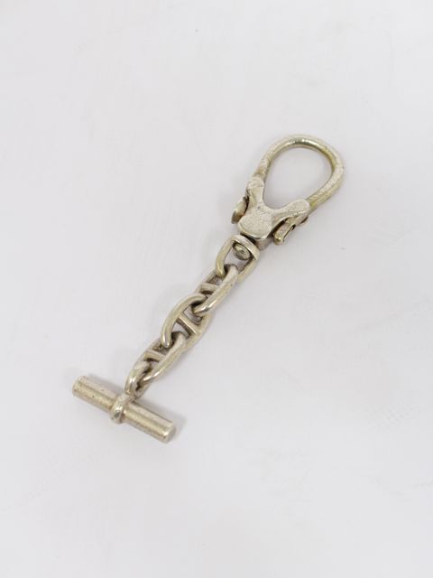 【HERMES VINTAGE】 90'S キーリング シルバー925 / KEY RING / シルバー