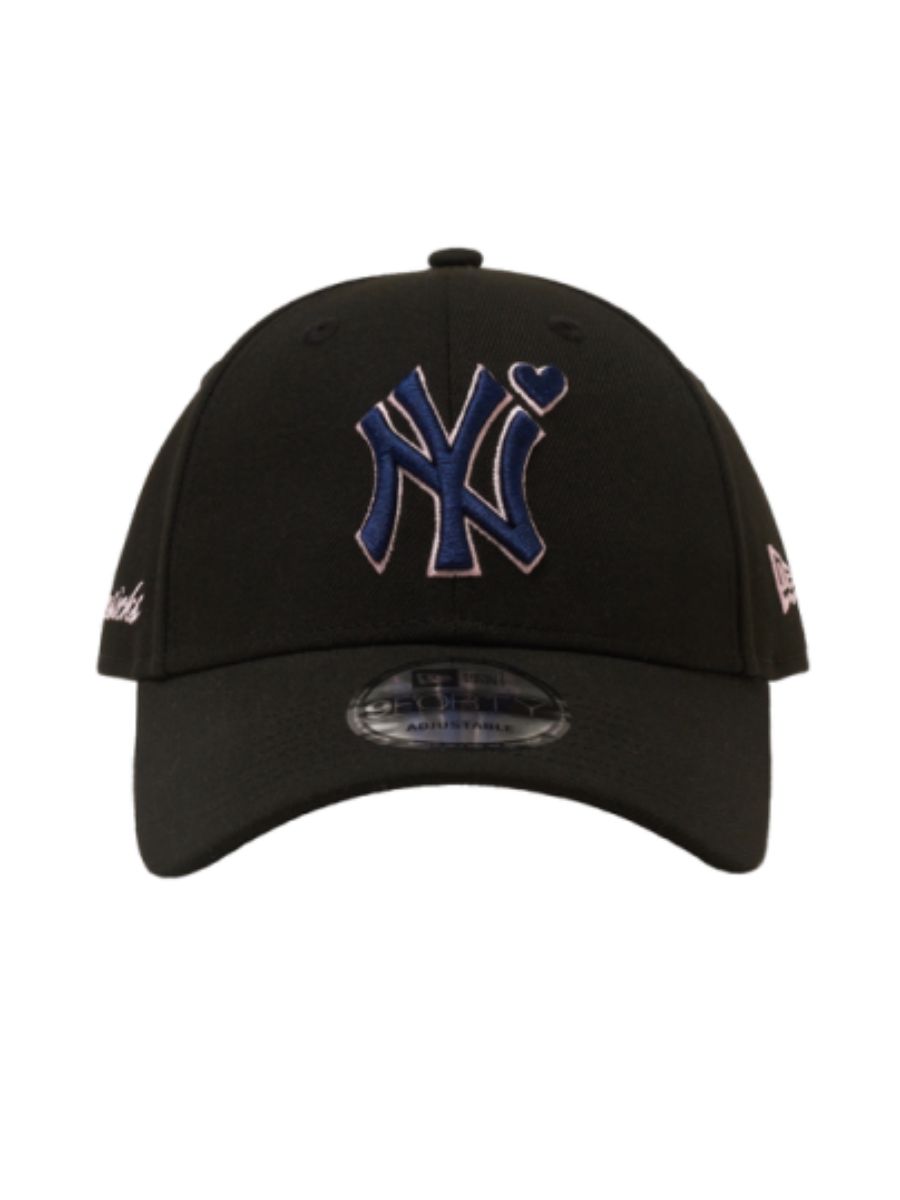 26AW】9フォーティー ニューヨーク ヤンキース キャップ / 9FORTY NEW YORK YANKEES CAP / ブラック×ネイビー×ピンク