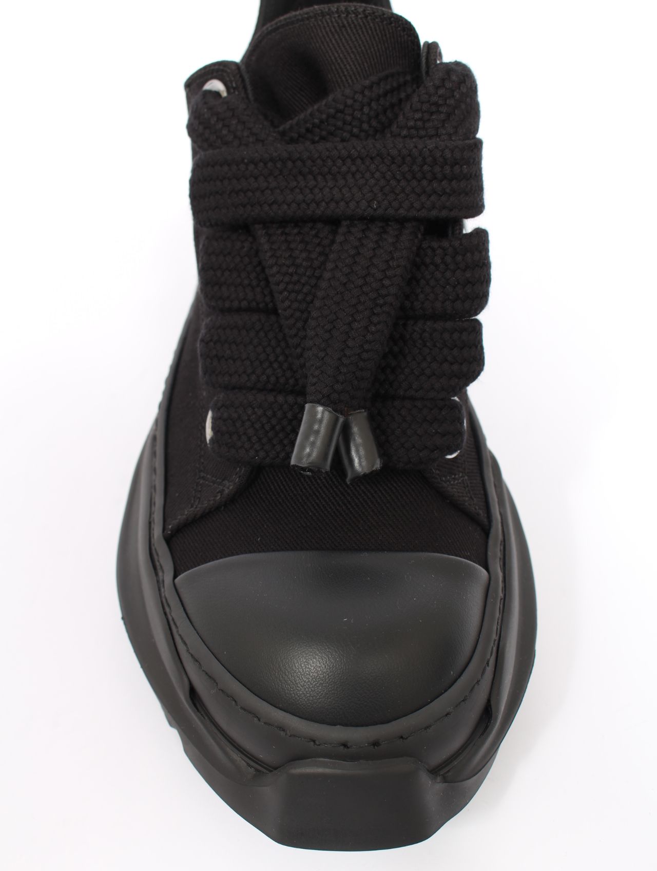 【25AW】 ジャンボレース アブストラクト ローカット スニーカー / JUMBOLACE ABSTRACT LOW SNEAKS / ブラック × ブラック