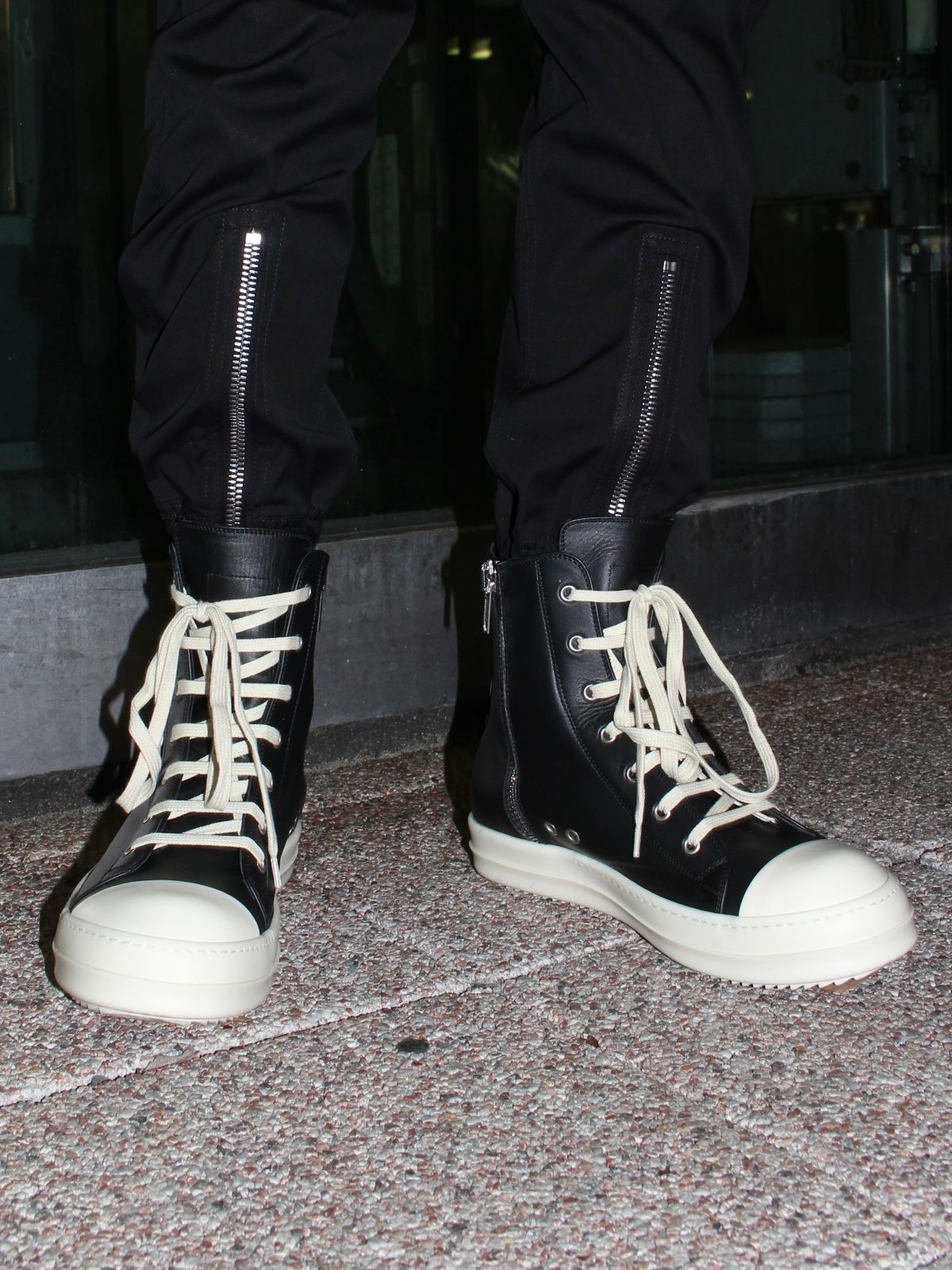 rick owens sneakers レザー-