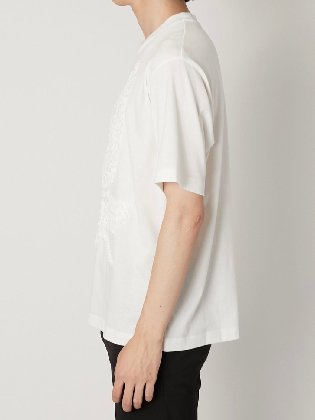 【26SS】刺繍 Tシャツ / T-SHIRT / ホワイト