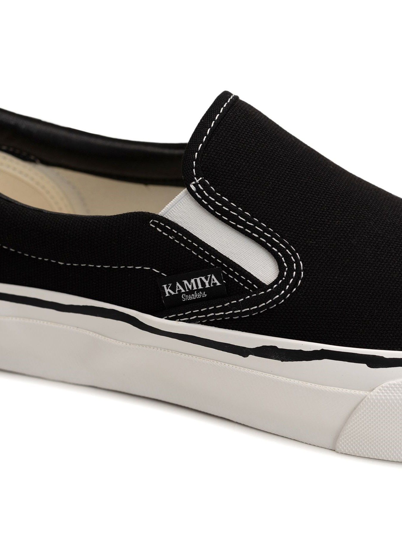 【25SS】"コーネル" ヴァルカナイズ スニーカー / "CORNELL"VULCANIZED SNEAKER / ブラック
