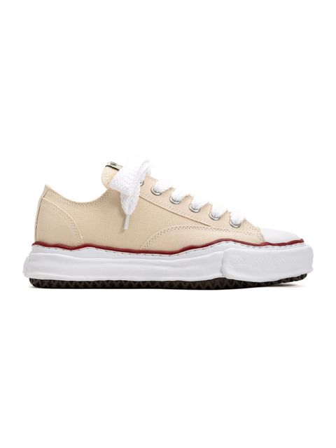 "ピーターソン" キャンバス ローカット スニーカー  / OG SOLE CANVAS LOW-TOP SNEAKER / ナチュラル A01FW702