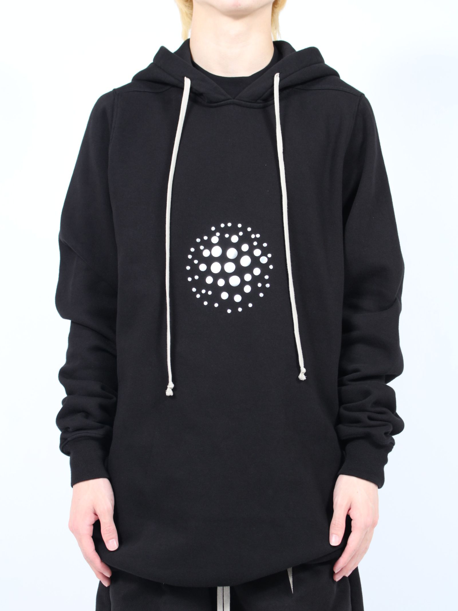 【24AW】スタッズ フーディー / HOODIE / ブラック