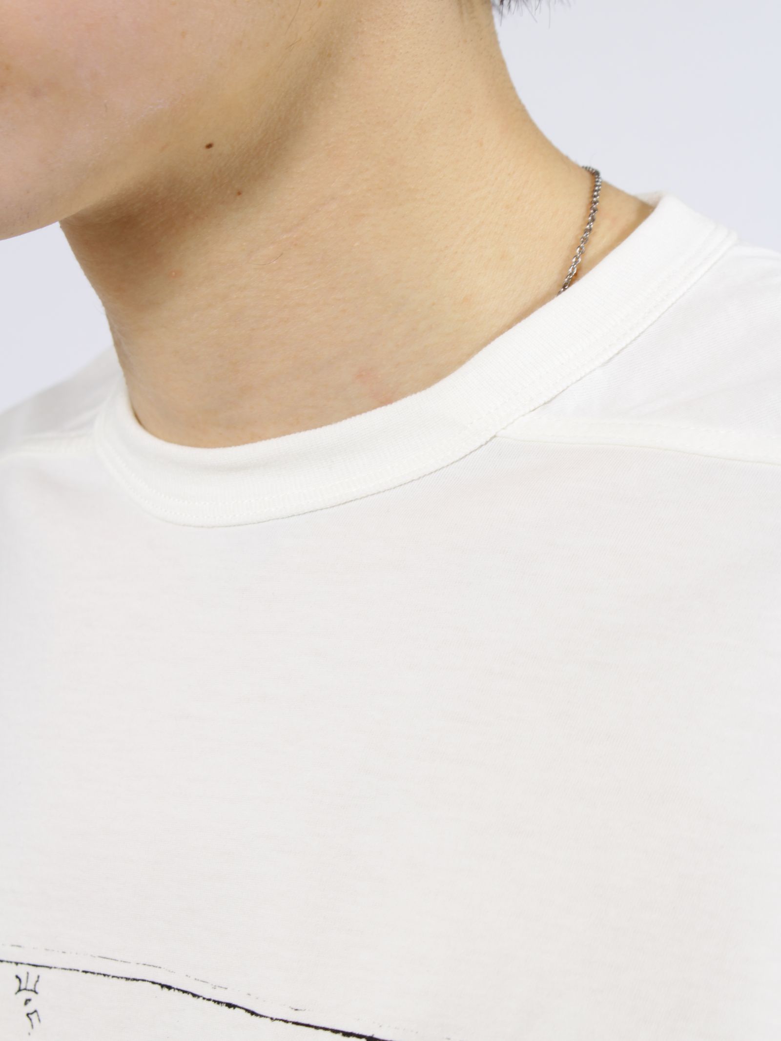 【26SS】ブラッド 半袖 プリント Tシャツ / BRAD T / ミルク×ブラック