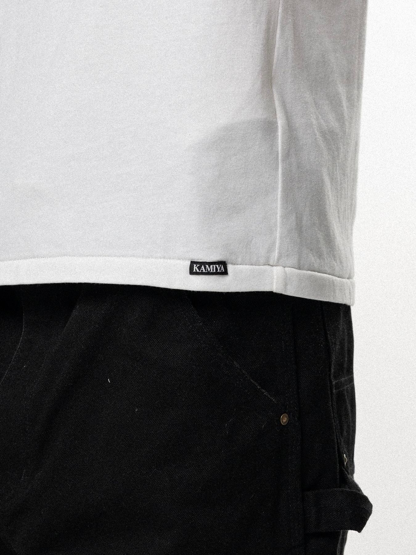 【26SS】"エアロ-カミヤ" スリーブレス Tシャツ ノースリーブ カットソー / "AERO-KMY" SLEVELESS T-SHIRT / ホワイト