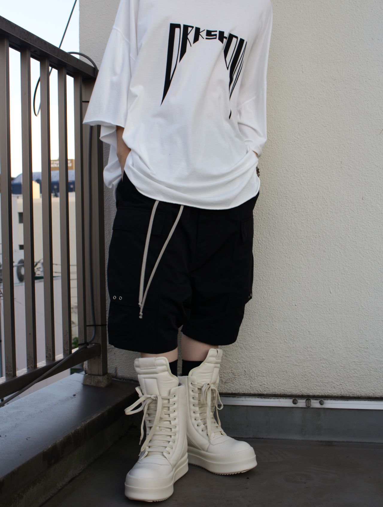 RICK OWENS DRKSHDW - 【25SS】DRKSHDW プリント 半袖 トミー T