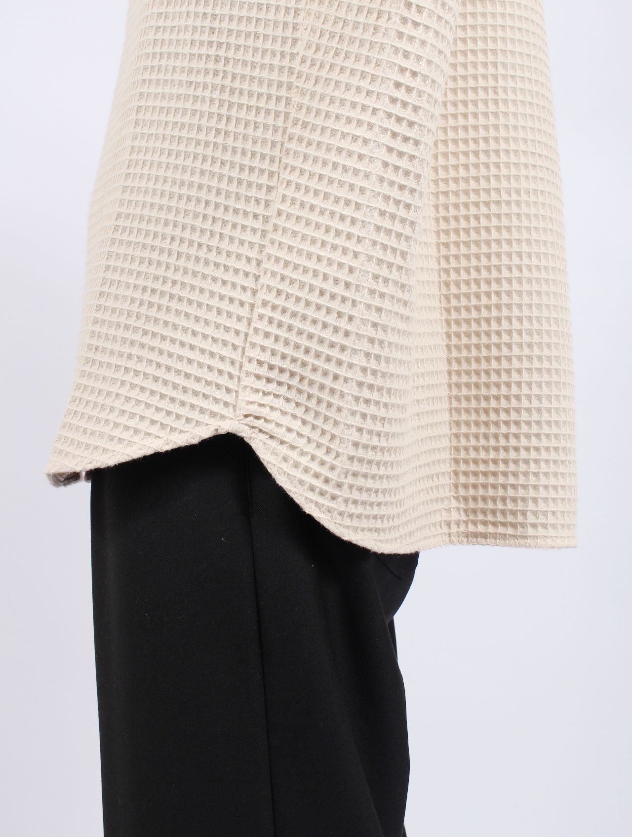 【25AW】 オーザリー シャツ 長袖 / OSEARY SHIRT / アイボリー