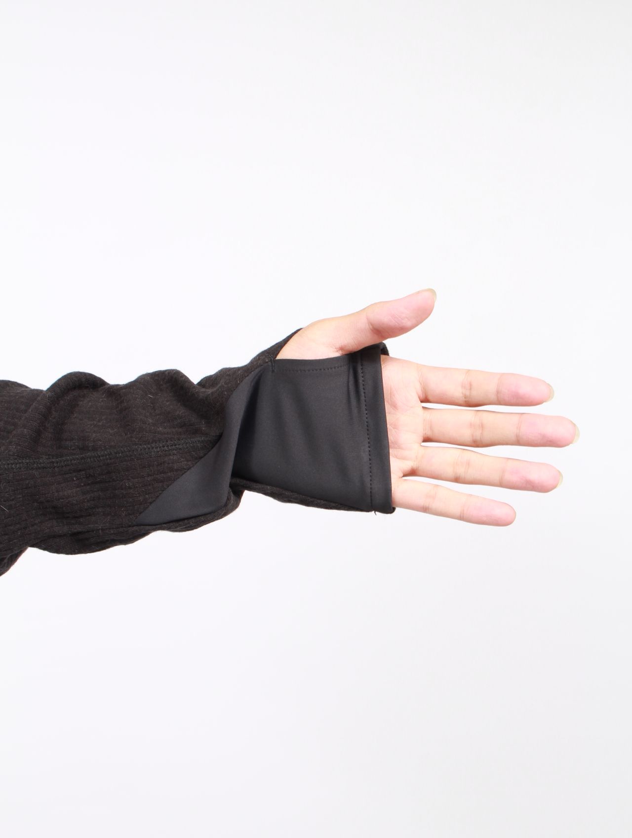 Special Sleeve Selection　冬扇　スリーブ　B SAN SAN GEAR - 【25AW】リブド ロング スリーブ カットソー