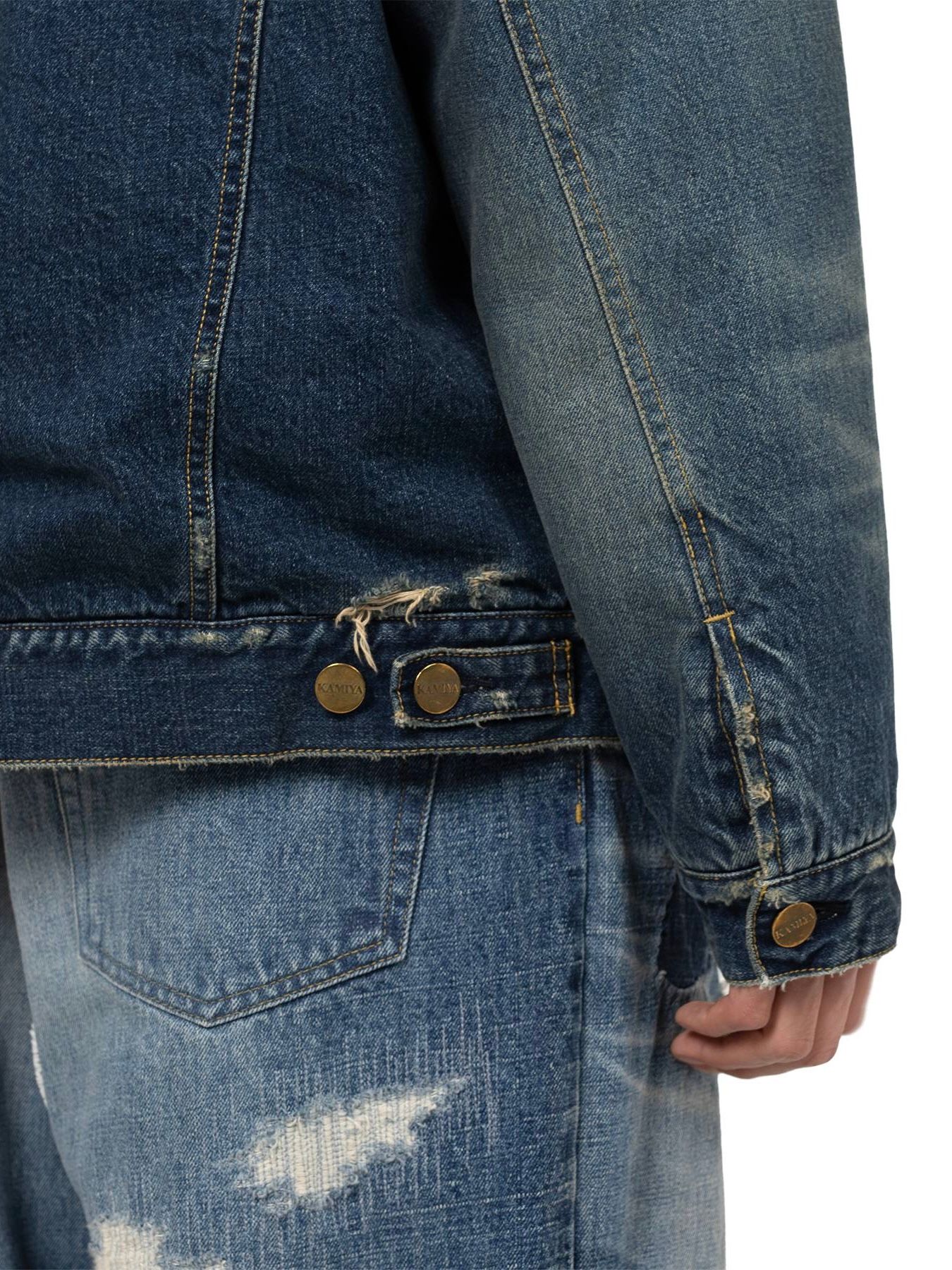 【25AW】ボア ライニング デニム ジャケット / BOA LINING DENIM JACKET / インディゴ