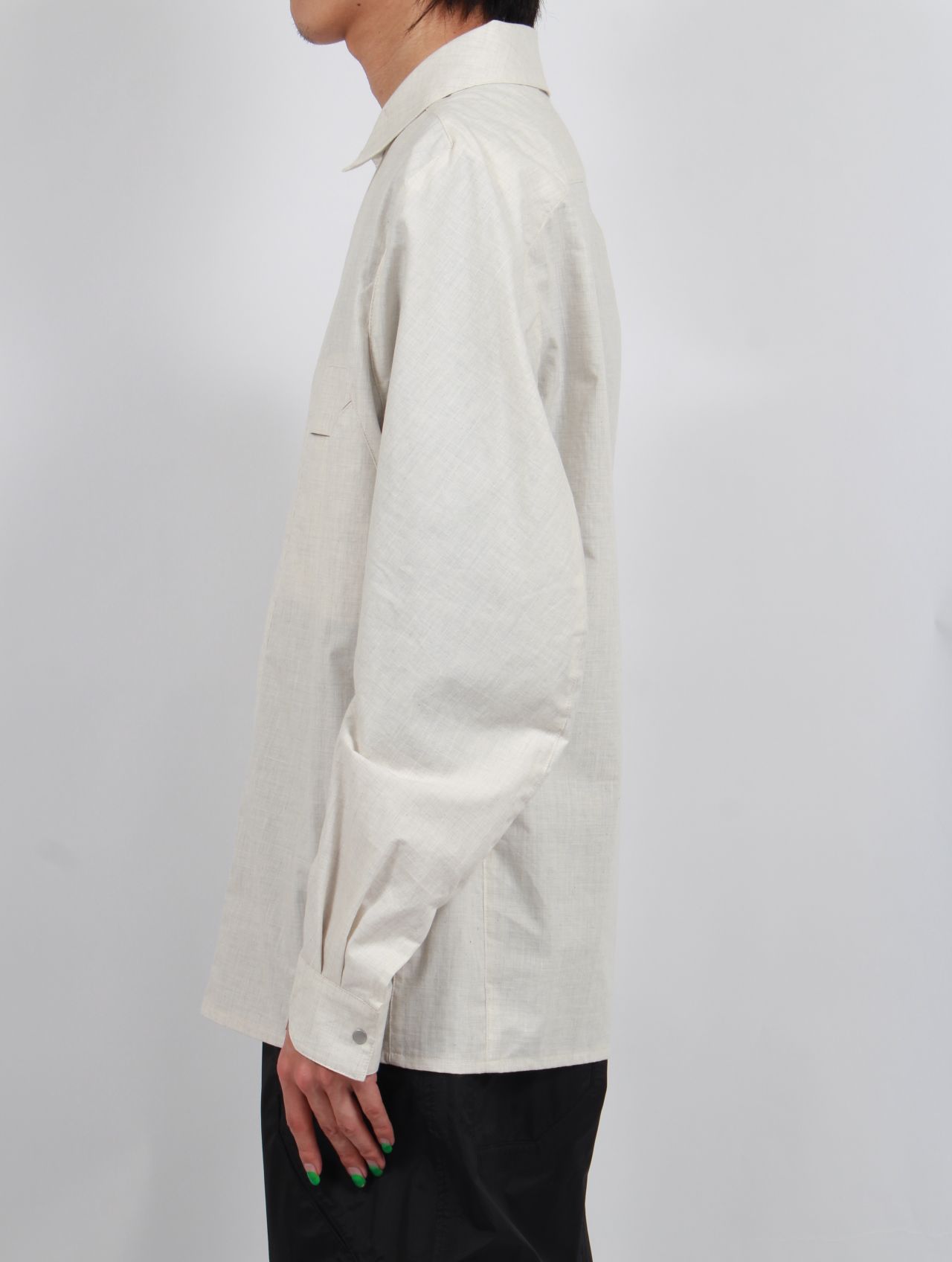 【25SS】パネル シャツ / Panel Shirts / ホワイト
