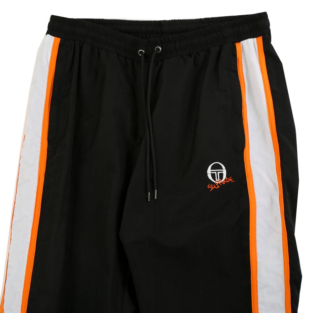 TRACK PANT / BLACK / ORANGE