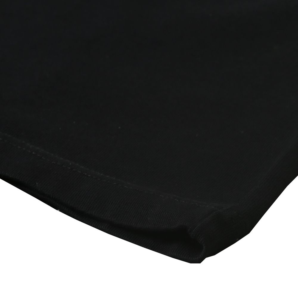 HIGH NECK T-SHIRST / BLACK