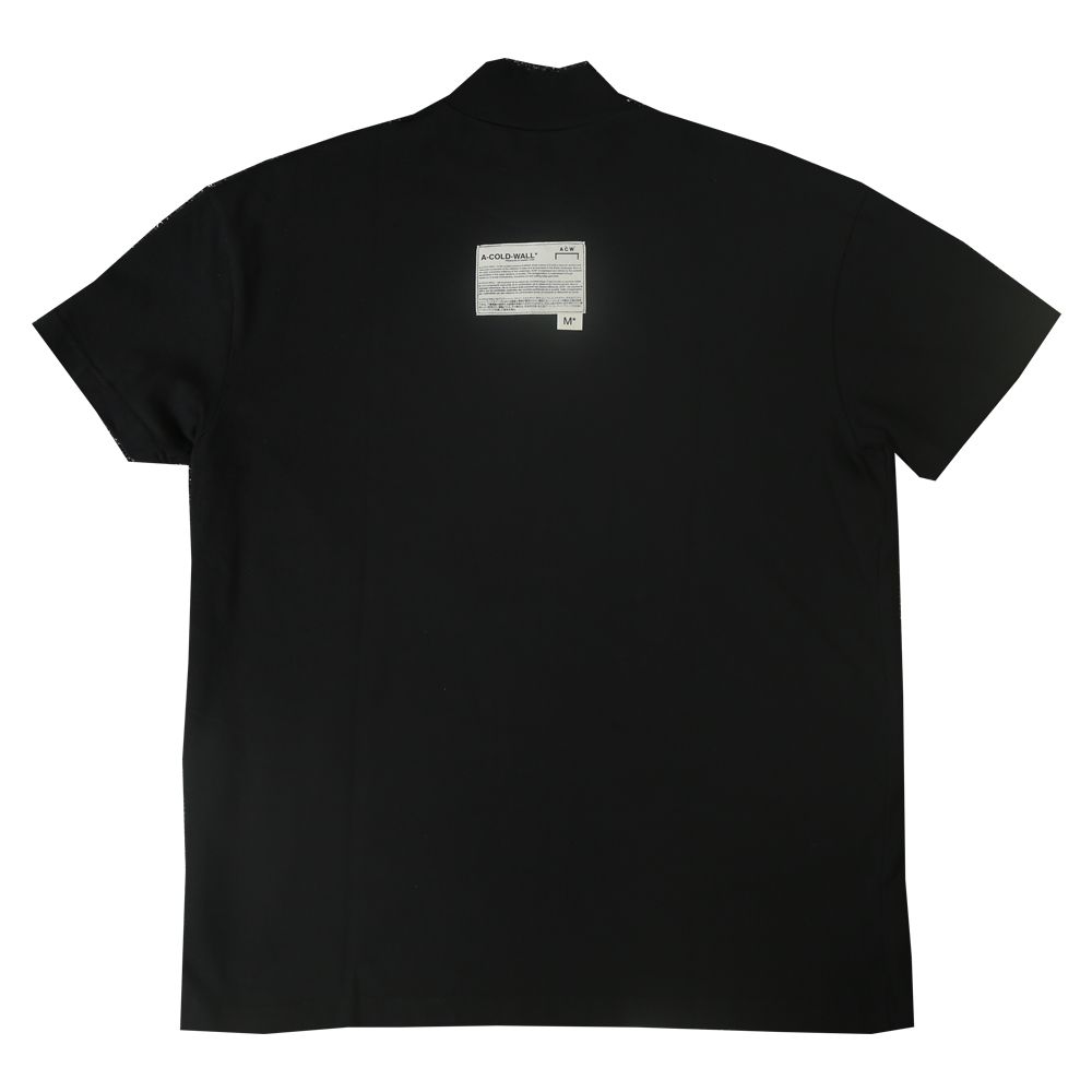 HIGH NECK T-SHIRST / BLACK