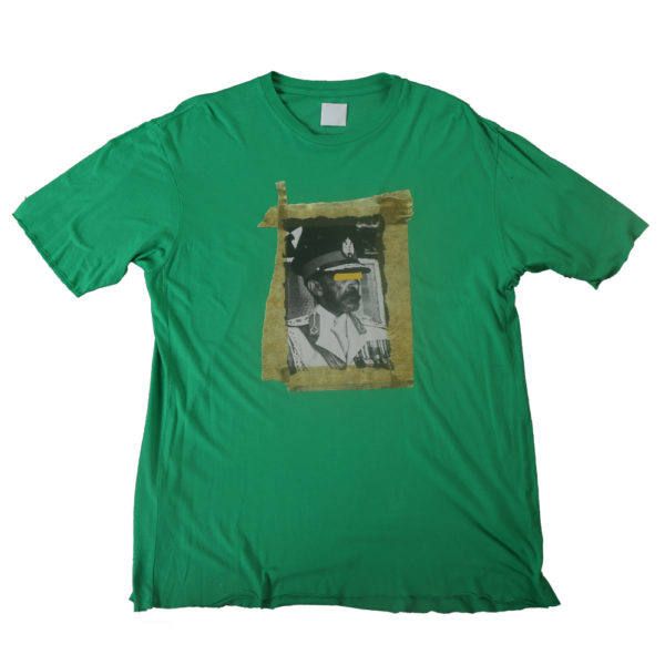 "Lord Of Lords" カットオフ プリントカットソー - GREEN