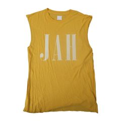 《残り一点》”JAH” ノースリーブカットソー - MIMOSA