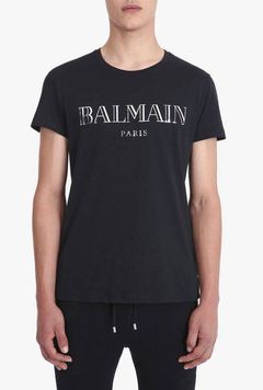 《残り一点》定番メタルロゴ ショートスリーブカットソー - BLACK
