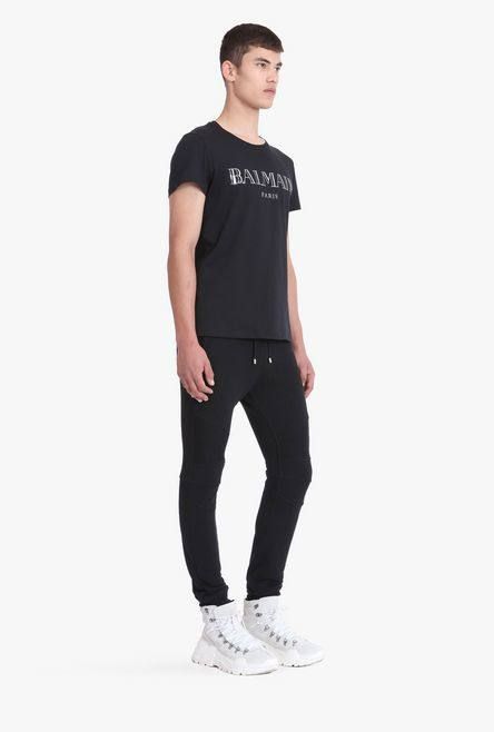 《残り一点》定番メタルロゴ ショートスリーブカットソー - BLACK