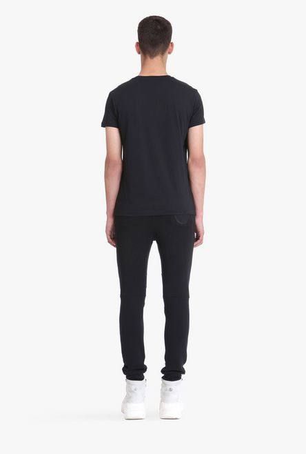 《残り一点》定番メタルロゴ ショートスリーブカットソー - BLACK