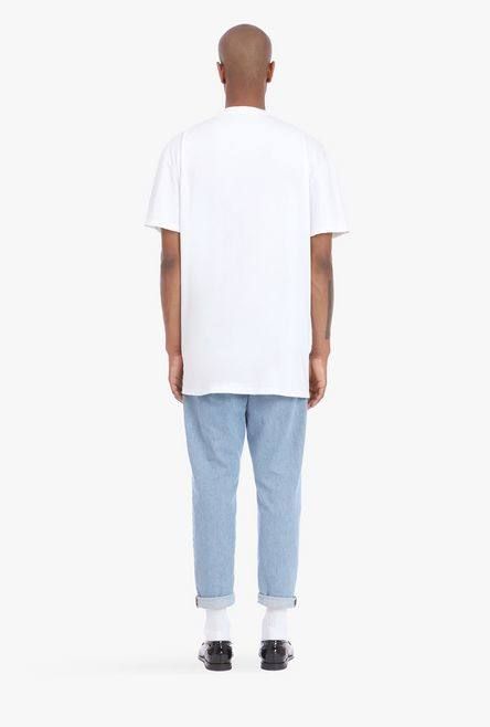 シグネチャーロゴ ラインショートスリーブカットソー - WHITE