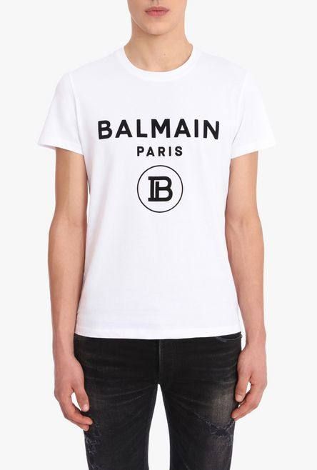 バルマン　paris メタルロゴ ショートスリーブ Tシャツ